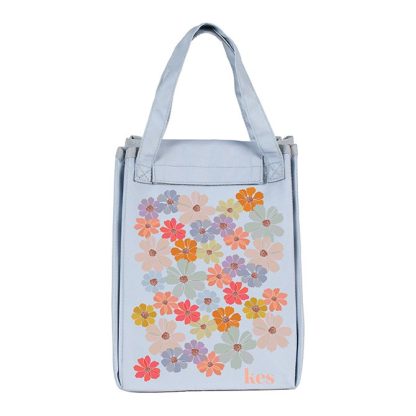 Colorful Cosmos Custom Insulated Lunch Tote