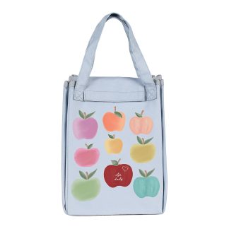 Rainbow Apples Custom Insulated Lunch Tote