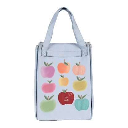 Rainbow Apples Custom Insulated Lunch Tote