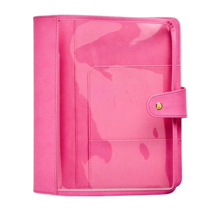 Large Candy Clear Planner Folio
