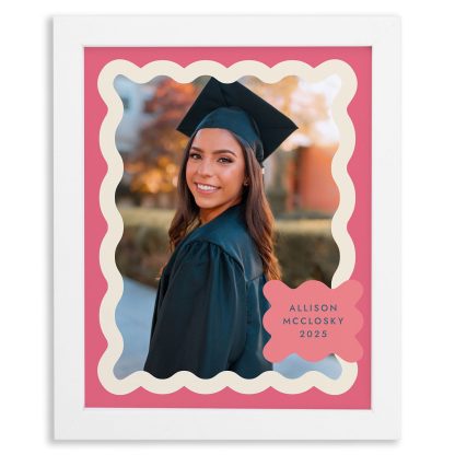 Playful Border Framed Photo