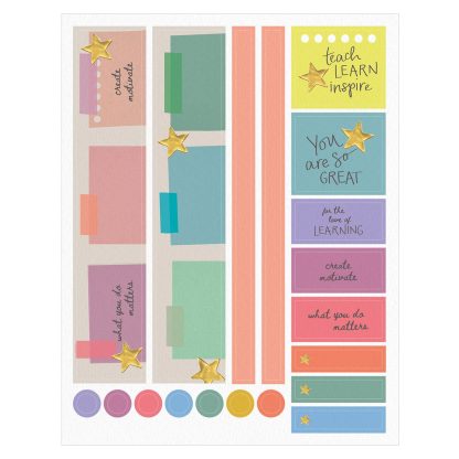 Motivation Notes Monthly Sticker Sheet
