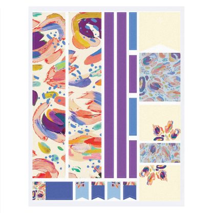 EttaVee Paint Strokes Sticker Sheet