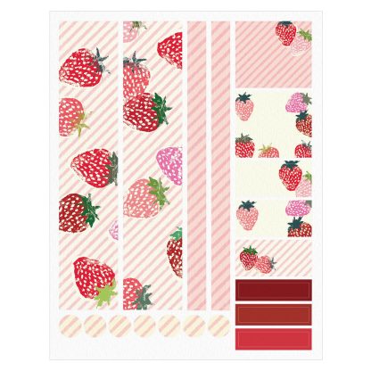 Fruity Monthly Sticker Sheet