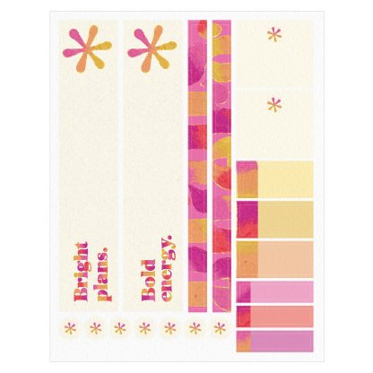 Chromatic Inspiration Monthly Sticker Sheet