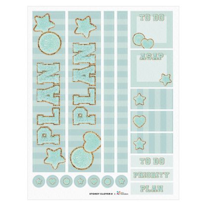 Stoney Clover Lane Monthly Sticker Sheet