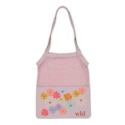 Colorful Cosmos Mesh Tote Bag