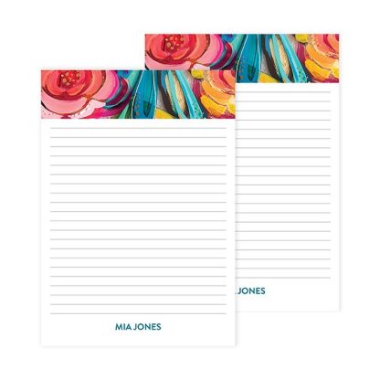 EttaVee Brilliant Blooms Notepad 2pk