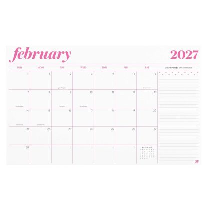Metallic Monthly Deskpad