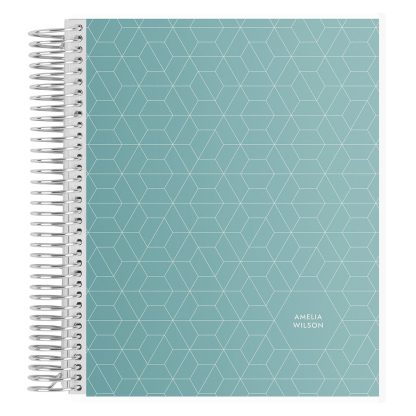 Minimal Hexagon Notebook