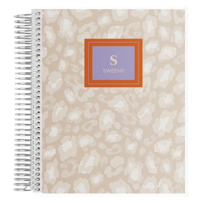 Leopard Monogram Notebook
