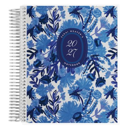 Indigo Blooms Notebook