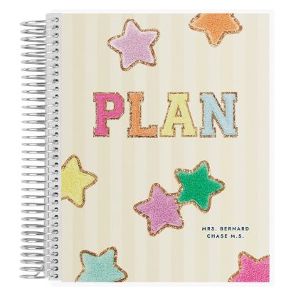Stoney Clover Lane Striped Plan Notebook