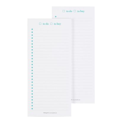 Repositionable Weekly Whiteboard To-Do List Notepad Refill