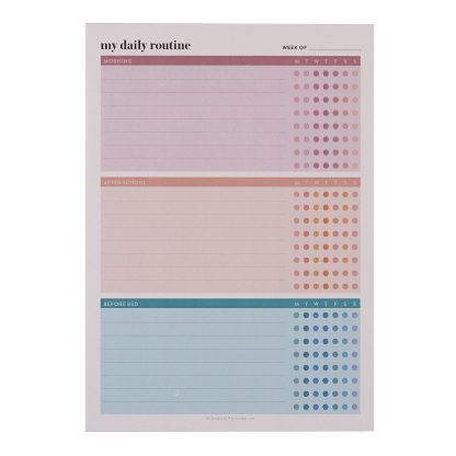 Daily Routine Notepad