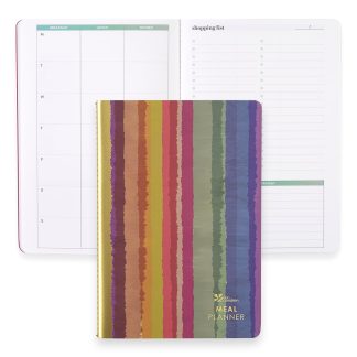 Tie Dye Stripes PetitePlanner Meal Planner