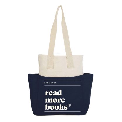 Mantra Read More Color Block Tote Bag