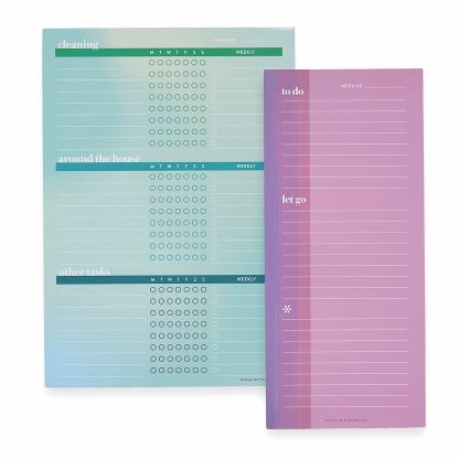 Spring Cleaning Tracker Magnetic Whiteboard Duo