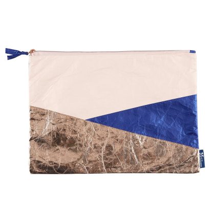 Textured Zipper Pouch