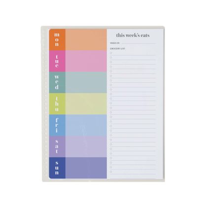 Snap-In Weekly Meal Planning Dashboard