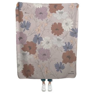 In Bloom Sherpa Throw