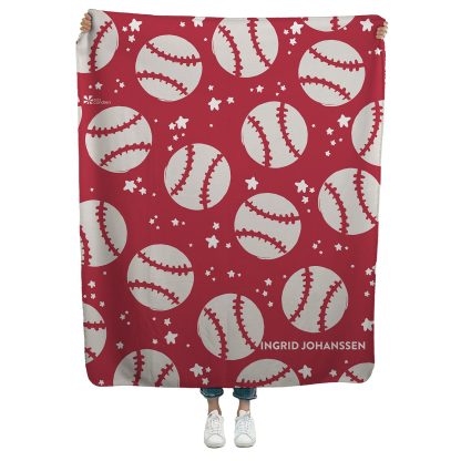 Favorite Sport Sherpa Throw