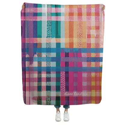 EttaVee Woven Sherpa Throw