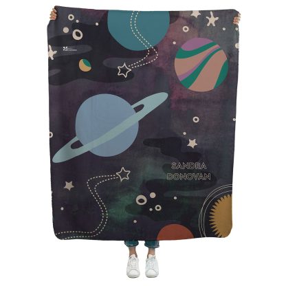 Planetary Pop Sherpa Throw