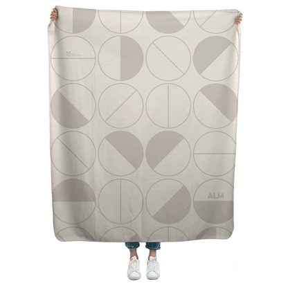 Half Moon Sand Focused Sherpa Throw