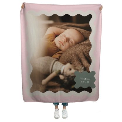 Playful Border Sherpa Throw