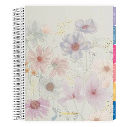 Metallic Wildflowers Teacher Lesson Planner