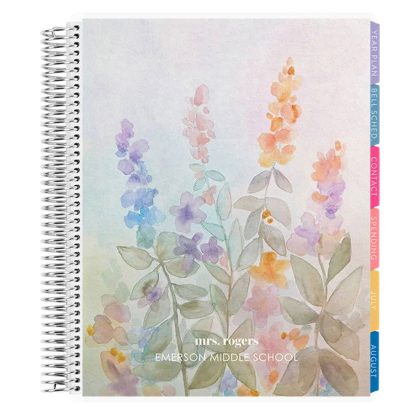 Watercolor Meadow Teacher Lesson Planner