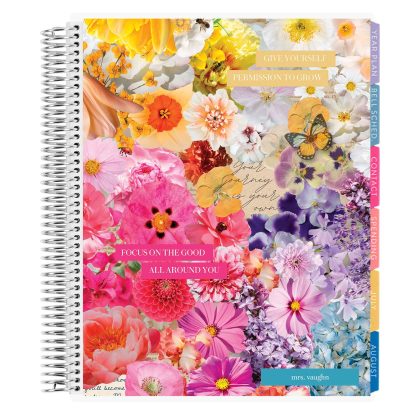 Floral Collage Teacher Lesson Planner