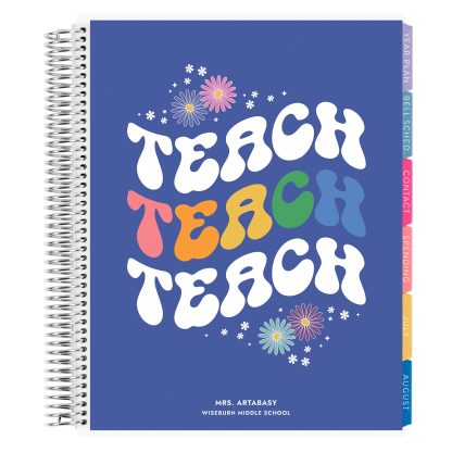 Teach Colorful Teacher Lesson Planner