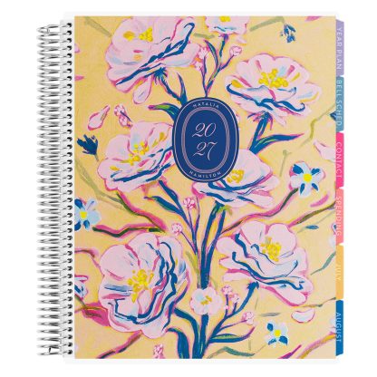 Floral Bursts Teacher Lesson Planner