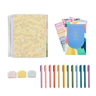 Toile Wallpaper Teacher Lesson Planner Bundle