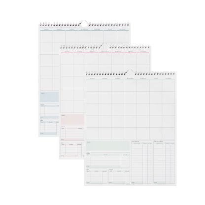 Undated Budget Wall Calendar