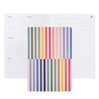 Vertical Stripe Undated Weekly Planner PetitePlanner
