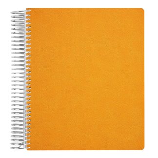 Marigold Snap-In Vegan Leather Notebook