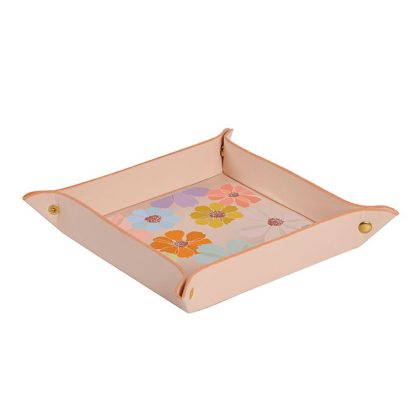 Colorful Cosmos Large Valet Tray