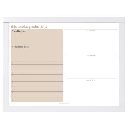 Productivity Wall Organization Center
