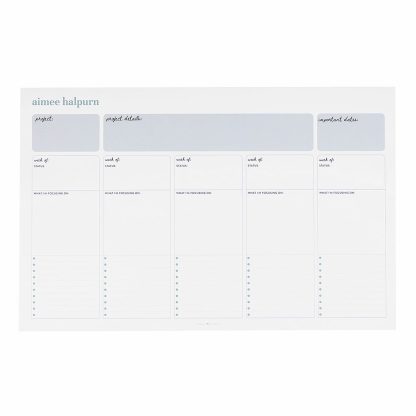 Monthly Project Deskpad