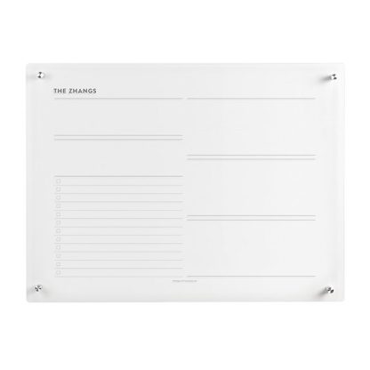 Focused Acrylic Productivity Wall Calendar